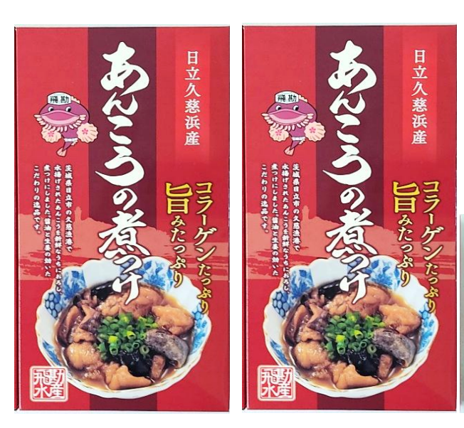 あんこう煮つけセット 400g×2pレシピ付(2~3人前)