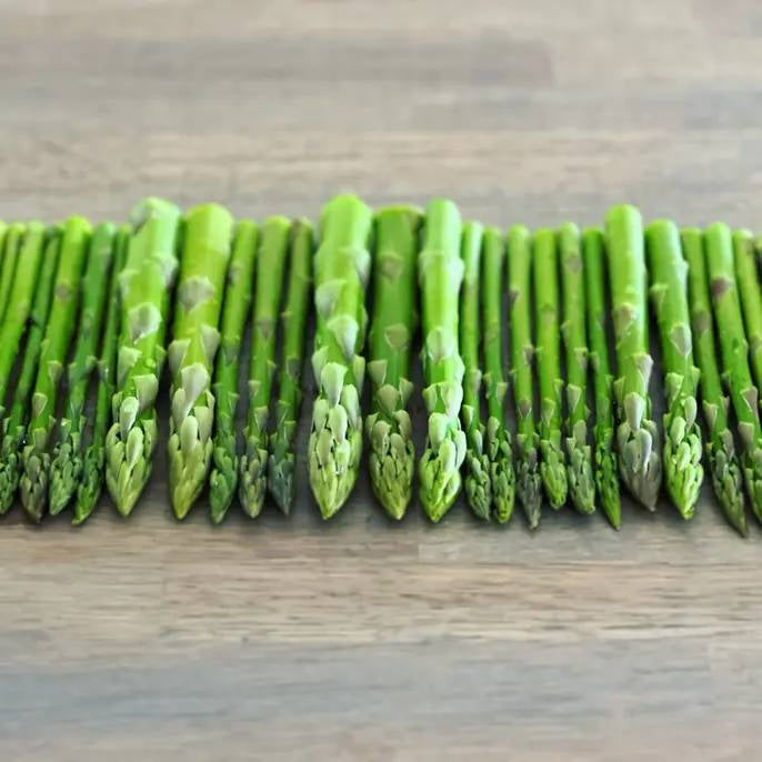 アスパラ王子の【穂だけ】1kg 穂先さぬきのめざめ